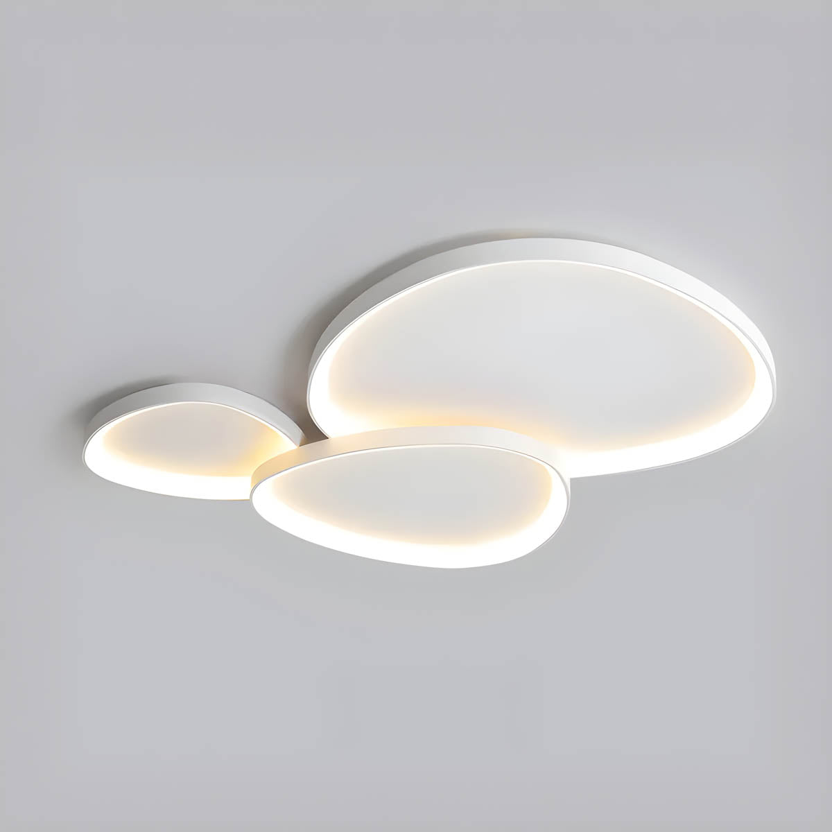 Plafondlamp LED Modern Organisch Design Dimbaar Woonkamer Lamp | Sansoti