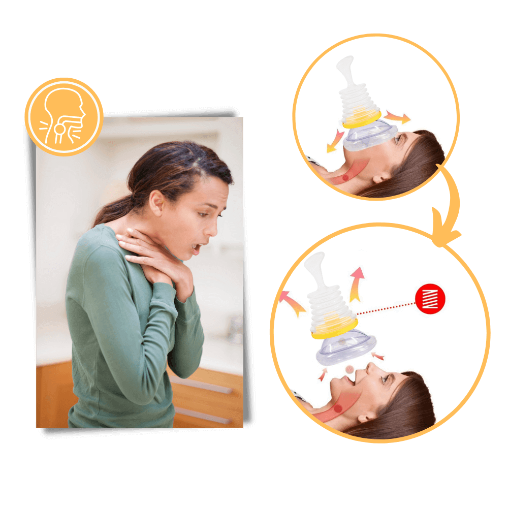 Choking Aid Vacuum Pump, Compact Emergency Device for Home, Car, Travel, Family Safety and Preservation | Sansoti