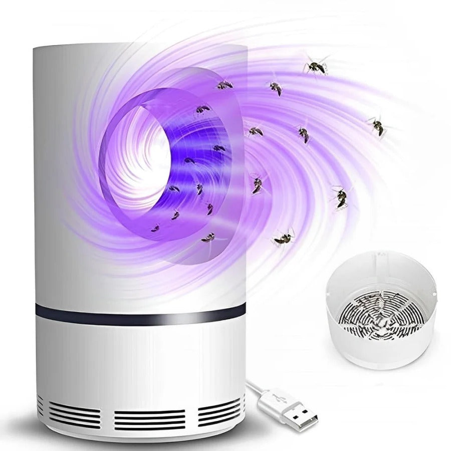 UV-Insectenval voor Binnen en Buiten – Effectieve Muggen- en Vliegenval met Fluisterstil Ventilatorsysteem 30dB | Sansoti
