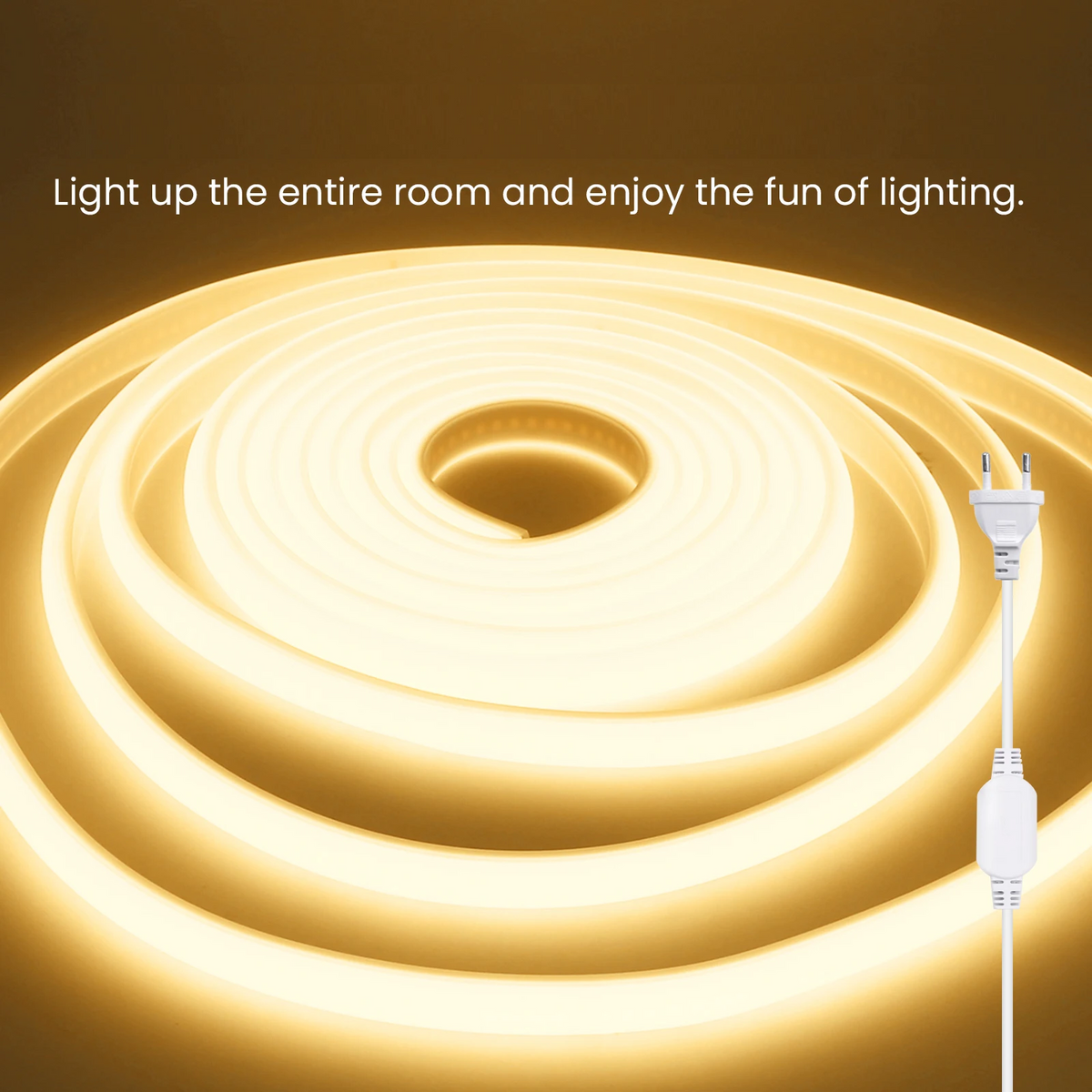 Flexibele LED Neonstrip Verlichting Warm Wit Neutraal Wit 1m 5m Sfeerverlichting Wanddecoratie Interieur | Sansoti
