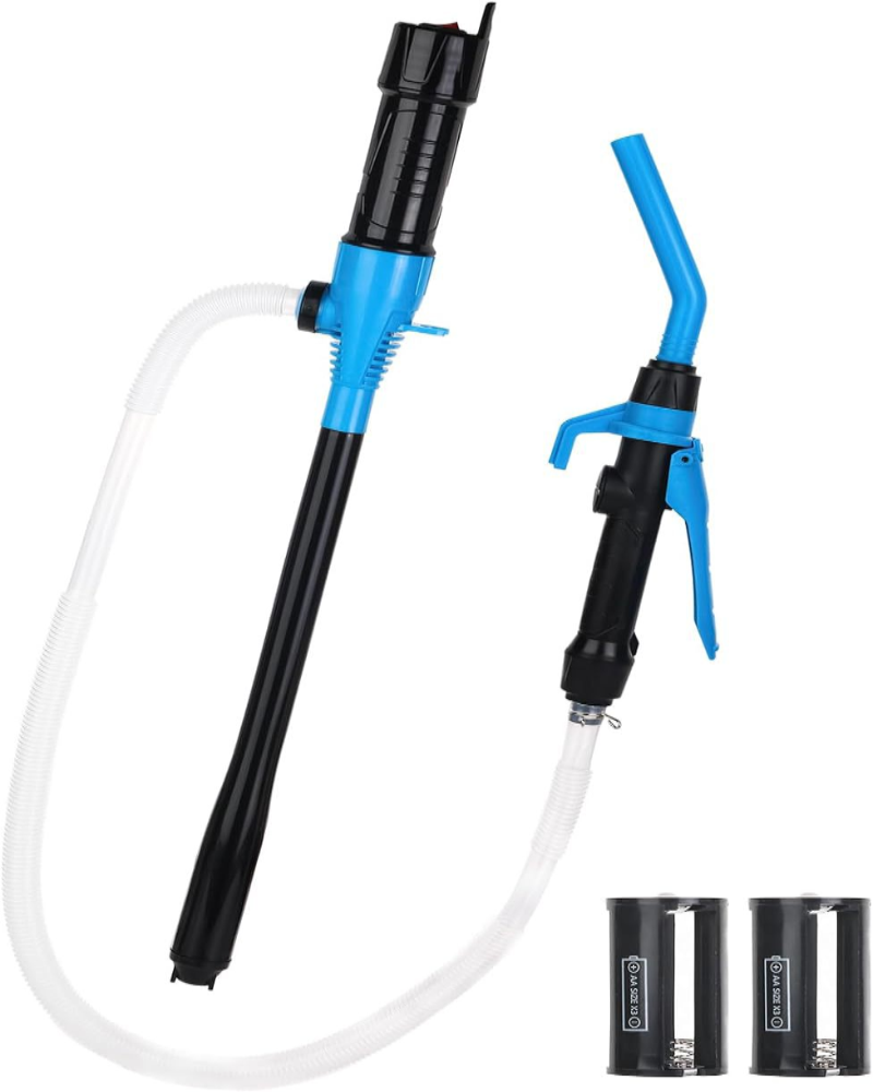 Portable Battery-Powered Liquid Pump for Water, Gasoline, Oil Transfer, Garage, Emergencies, Outdoor, Camping | Sansoti