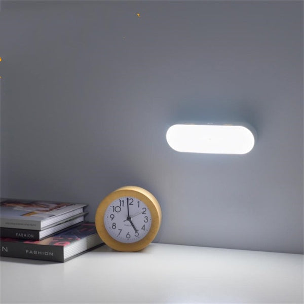 Wiederaufladbare LED-Wandleuchte mit Bewegungssensor Kabellos für Schrank Treppe Flur Nachtbeleuchtung Stimmungslicht | Sansoti
