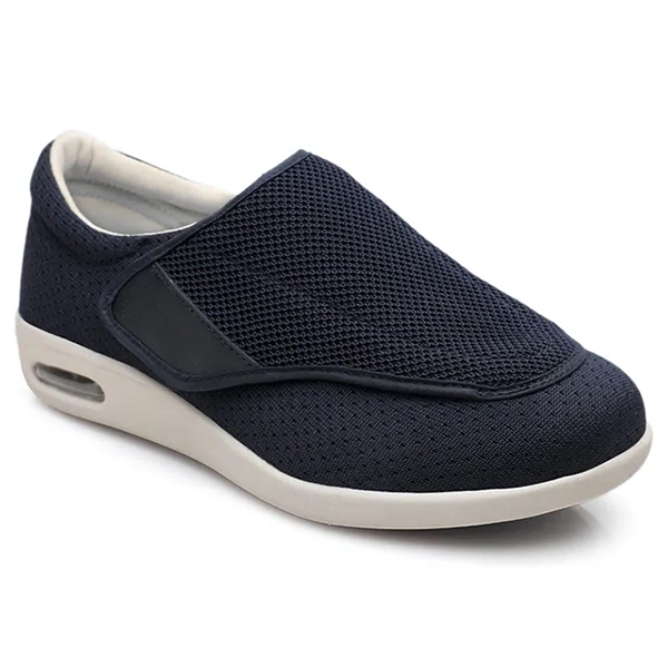 Extraweite Komfortschuhe mit Memory-Foam-Fußbett, Schnürung, Wanderschuhe für Damen und Herren, Unisex, Barfußschuhe, atmungsaktiv und sportlich | Sansoti