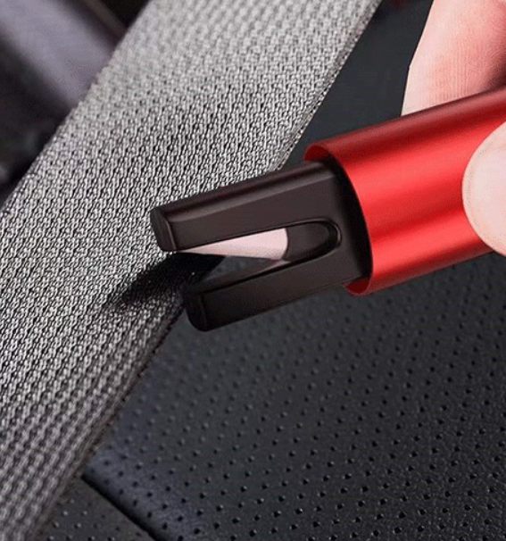 Safety Hammer Emergency Escape Hammer Seatbelt Cutter Car Window Breaker | Sansoti