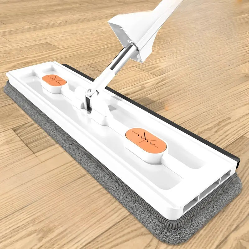Self-Wringing 360° Flat Mop with Rotating Head for All Floor Types | Sansoti