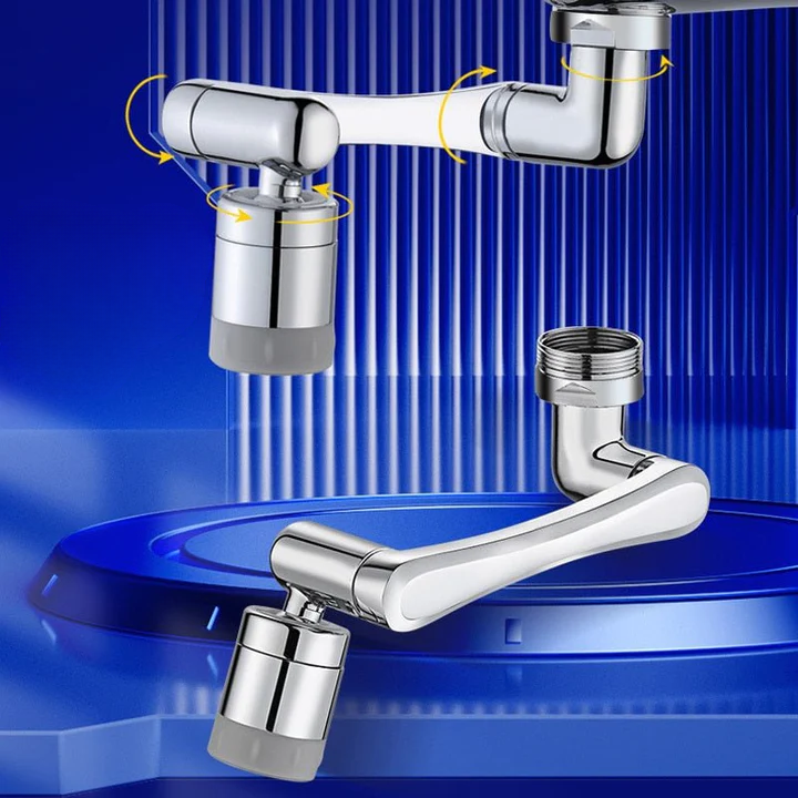 360° Draaibare Wastafeluitloop – Flexibele Waterstraal met 2 Stromingsmodi | Sansoti