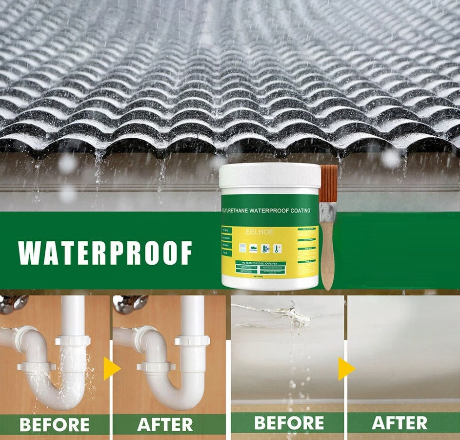 Water-Repellent Coating Spray — Transparent Protective Layer for Roofs, Balconies, Walls, Tiles | Sansoti