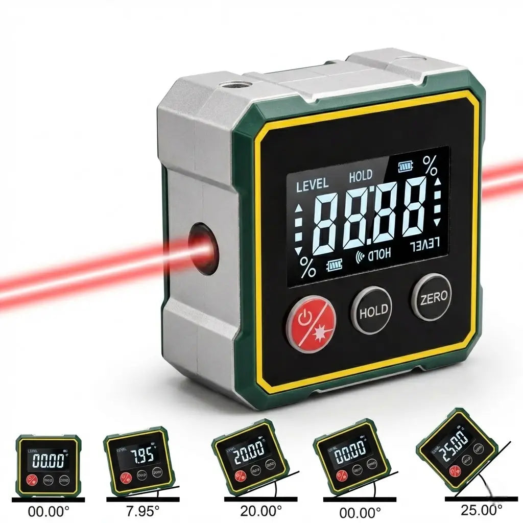 Digital Laser Level with Inclinometer for Precise Leveling | Sansoti