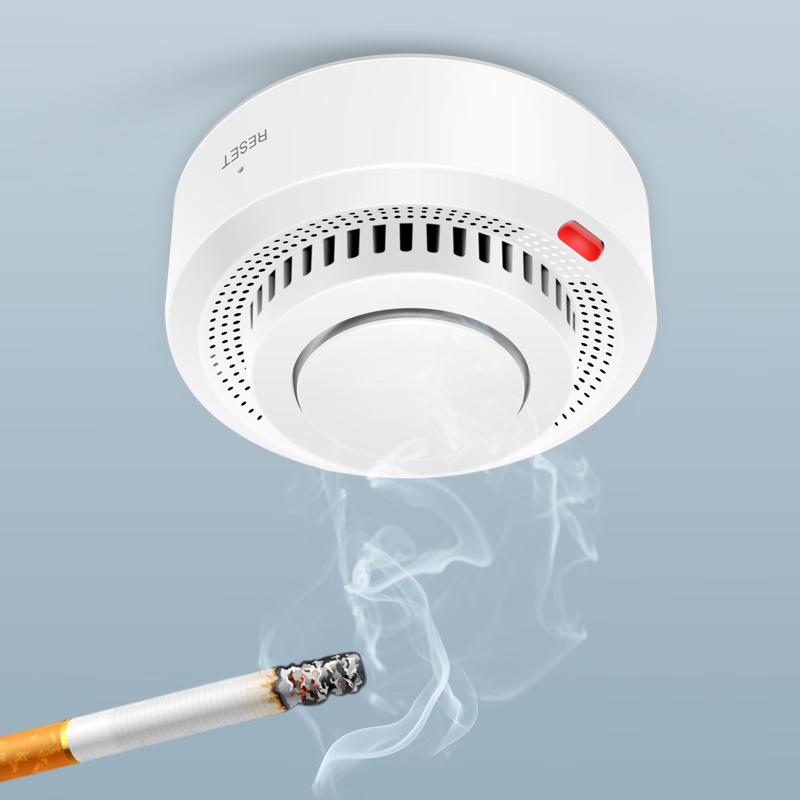 Slimme WiFi Rookmelder met Warmtesensor Bluetooth Indoor Plafond of Muurbevestiging | Smart Rookdetector Tuya App Plafondmontage Brandbeveiliging Alarm 85dB | Sansoti