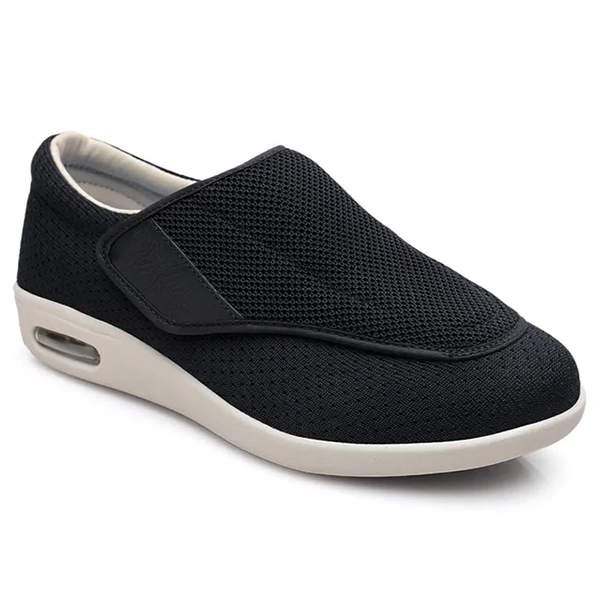 Extraweite Komfortschuhe mit Memory-Foam-Fußbett, Schnürung, Wanderschuhe für Damen und Herren, Unisex, Barfußschuhe, atmungsaktiv und sportlich | Sansoti