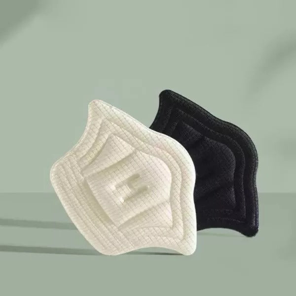 Coussinets de talon antidérapants autocollants beige noir en mousse protection du talon confort baskets talons entretien des chaussures | Sansoti