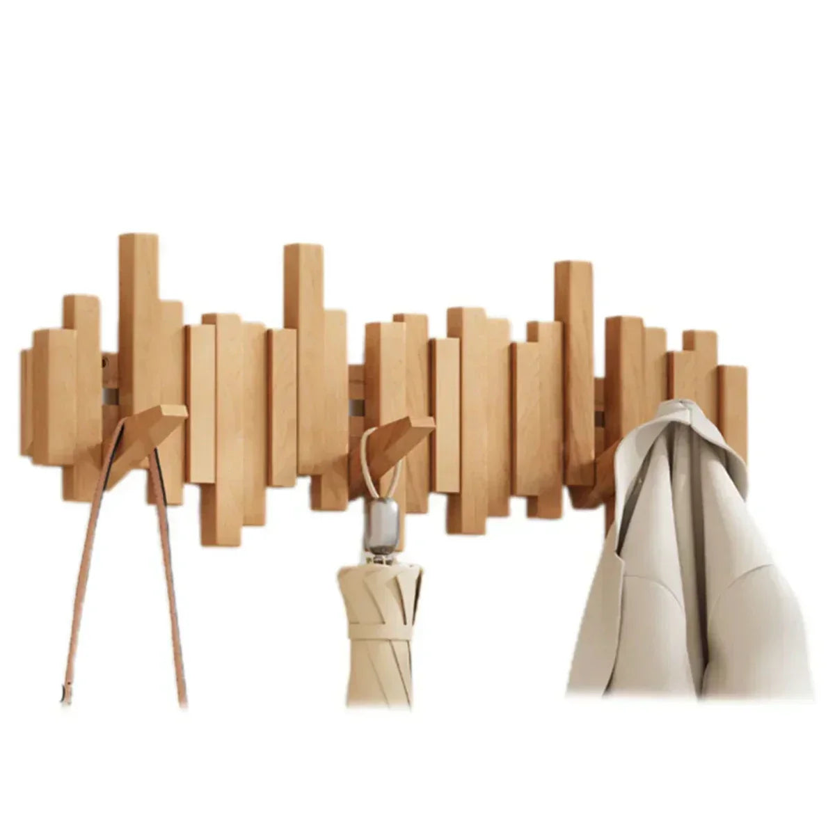 Wandhaken aus Buchenholz – Minimalistische Wandhaken für Flur & Interieur | Restfield