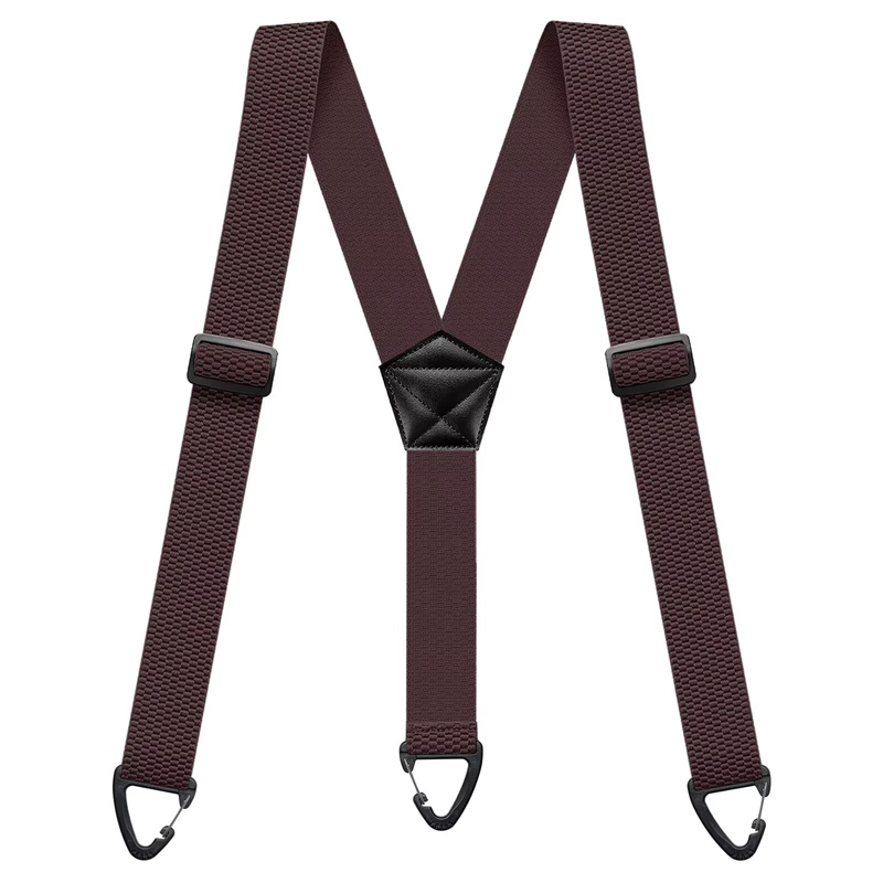 Verstelbare Bretels Heren X-Rug Y-Vorm Elastisch 3,5cm Breed Metalen Clips Werkkleding Casual Formeel | Sansoti