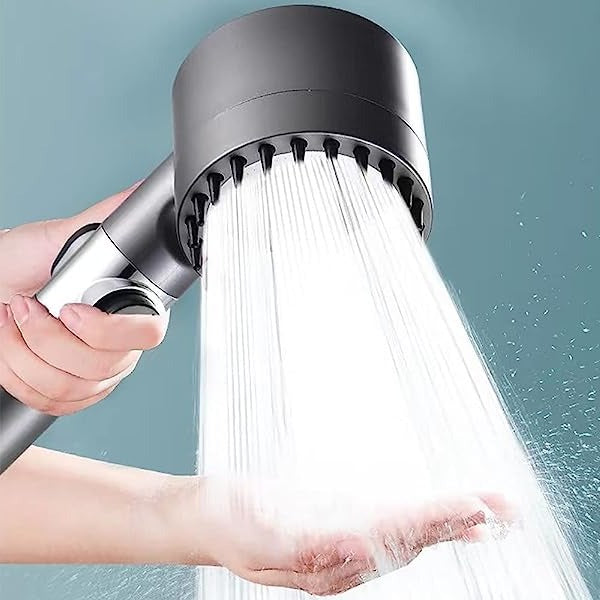 Pommeau de douche haute pression avec système de filtration à 9 couches, technologie d’économie d’eau et expérience de douche bien-être, salle de bains | Sansoti