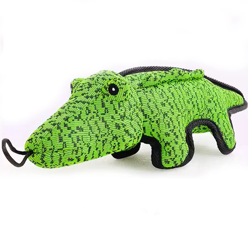 Peluche interactive pour chien en forme d’ours avec couineur, jouet en peluche résistant aux mordillements, 25 cm, pour animaux de compagnie | Sansoti