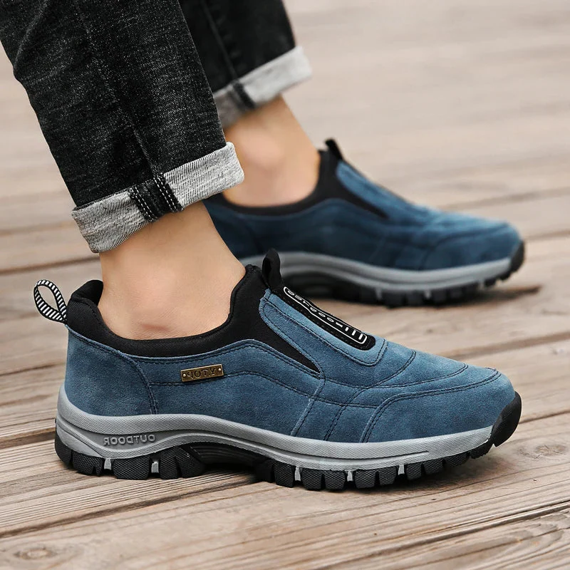 Orthopädische Wanderschuhe mit Fußgewölbestütze und rutschfester Sohle zum Wandern im Freien und für den täglichen Gebrauch | Sansoti