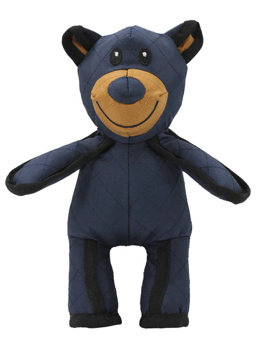 Peluche interactive pour chien en forme d’ours avec couineur, jouet en peluche résistant aux mordillements, 25 cm, pour animaux de compagnie | Sansoti
