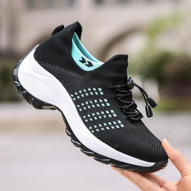 Orthopedische Sneakers met Brede Pasvorm Voetboogondersteuning en Demping voor Maximaal Loopcomfort Dagelijks | Sansoti