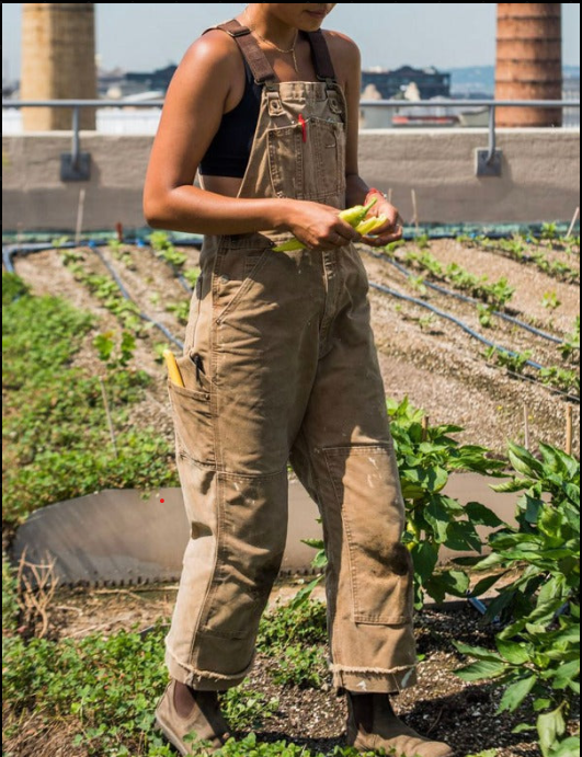 Adjustable Unisex Garden Overalls with Pockets - Durable Workwear for Gardening Tasks and Comfortable Outdoor Wear | Sansoti