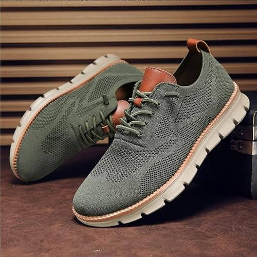 Chaussure orthopédique pour homme légère, tricotée, respirante, noire, beige, bleue, professionnelle et décontractée, confortable pour la marche | Sansoti