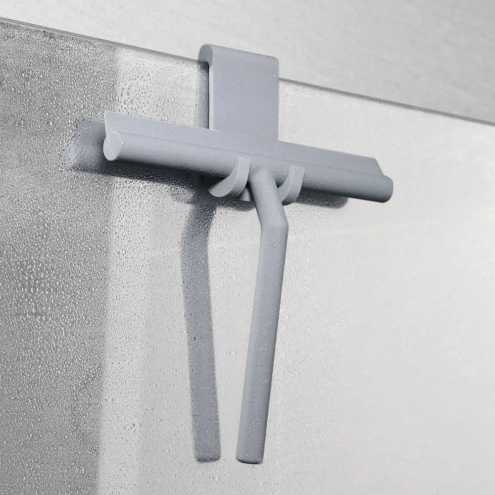 Modern Shower Squeegee with Silicone Blade for Glass Shower Walls and Bathroom Windows | Sansoti
