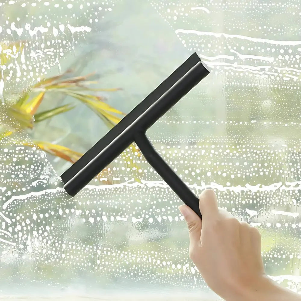 Modern Shower Squeegee with Silicone Blade for Glass Shower Walls and Bathroom Windows | Sansoti