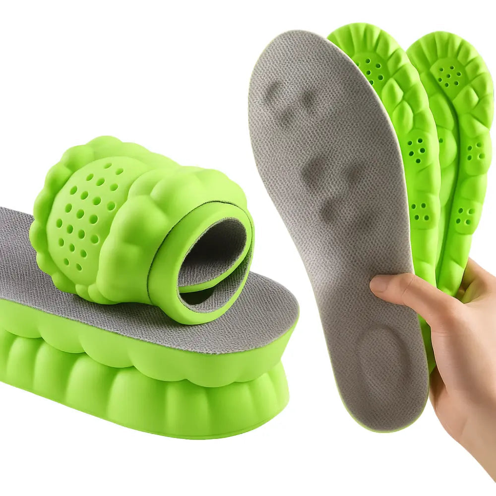 Memory Foam Inlegzolen met Gewelfde Steun en Gedempt Comfort voor Dagelijks Gebruik | Sansoti