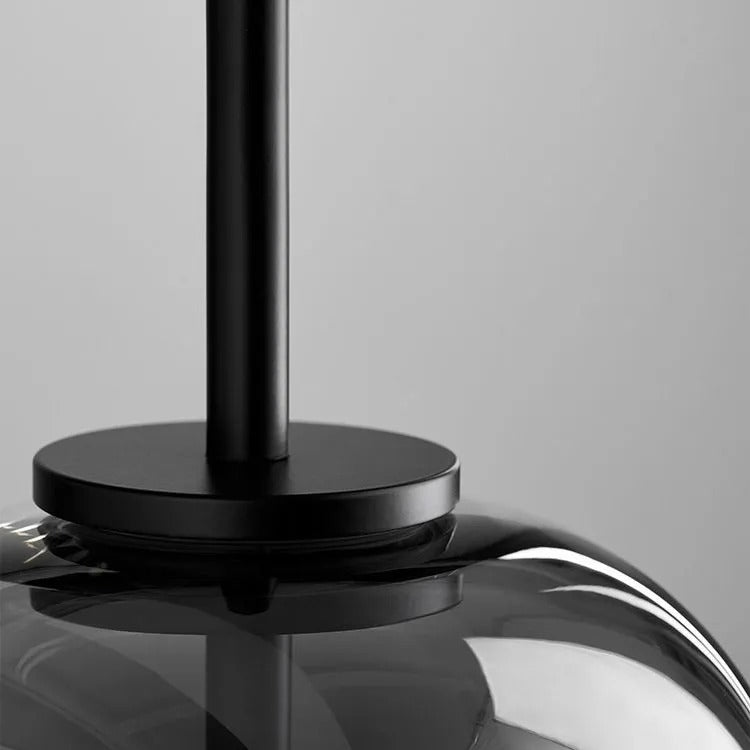 Rookglas Hanglamp Minimalistisch Design Dimbaar E27 Fitting Eettafel Woonkamer Plafondverlichting Eetkamer | Sansoti