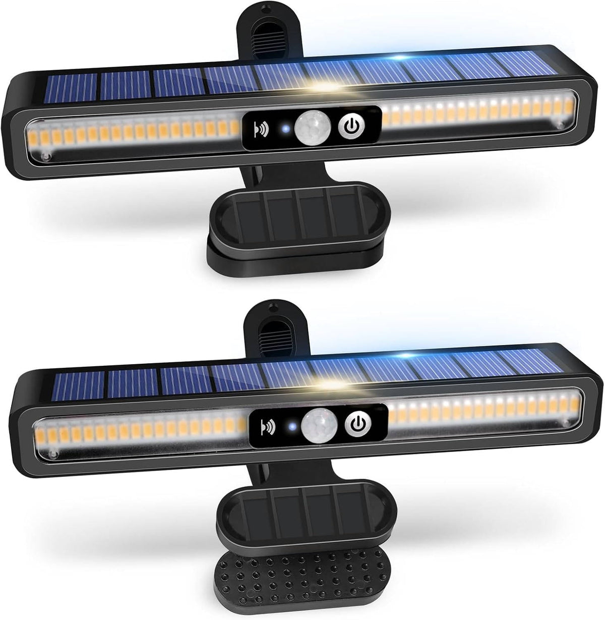 Applique d'extérieur sans fil à énergie solaire avec détecteur de mouvement, 36 LED, 400 lumens, éclairage de jardin, lot d'appliques murales | Sansoti