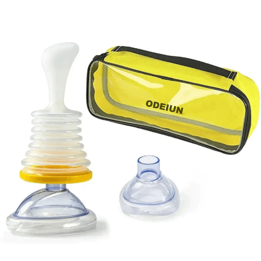 Choking Aid Vacuum Pump, Compact Emergency Device for Home, Car, Travel, Family Safety and Preservation | Sansoti