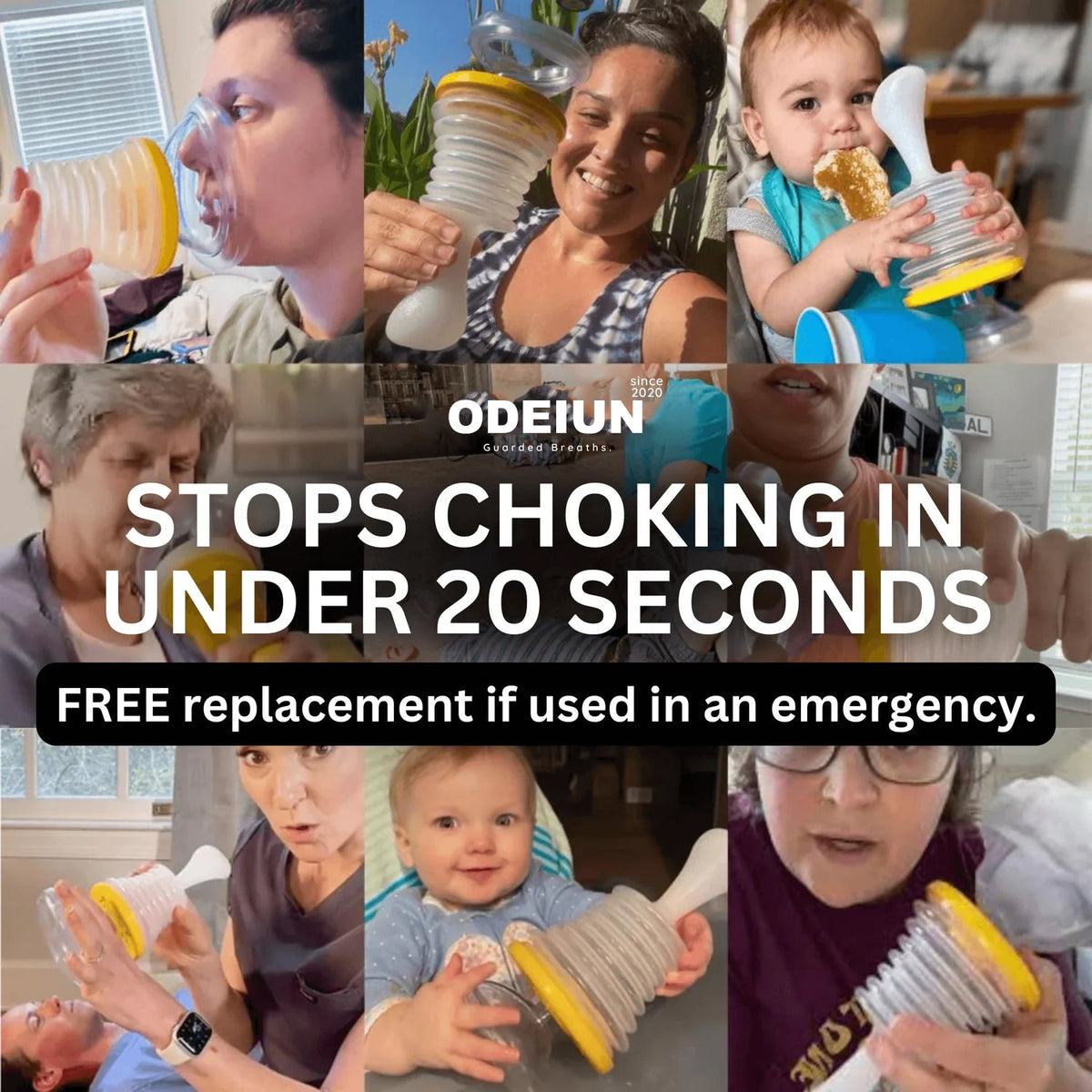 Choking Aid Vacuum Pump, Compact Emergency Device for Home, Car, Travel, Family Safety and Preservation | Sansoti