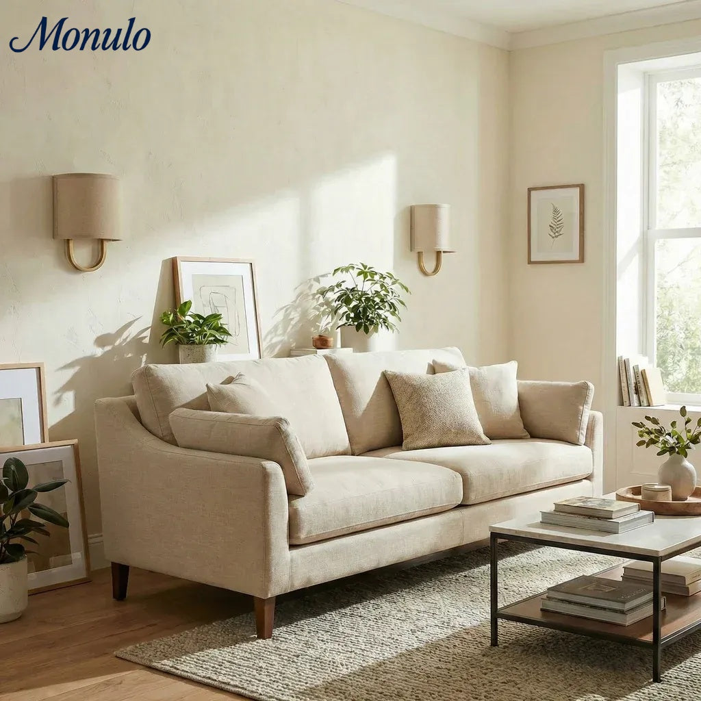Wandlamp Stoffen Kap – Moderne Slaapkamer Wandverlichting voor Sfeervolle Ambiance | Sansoti