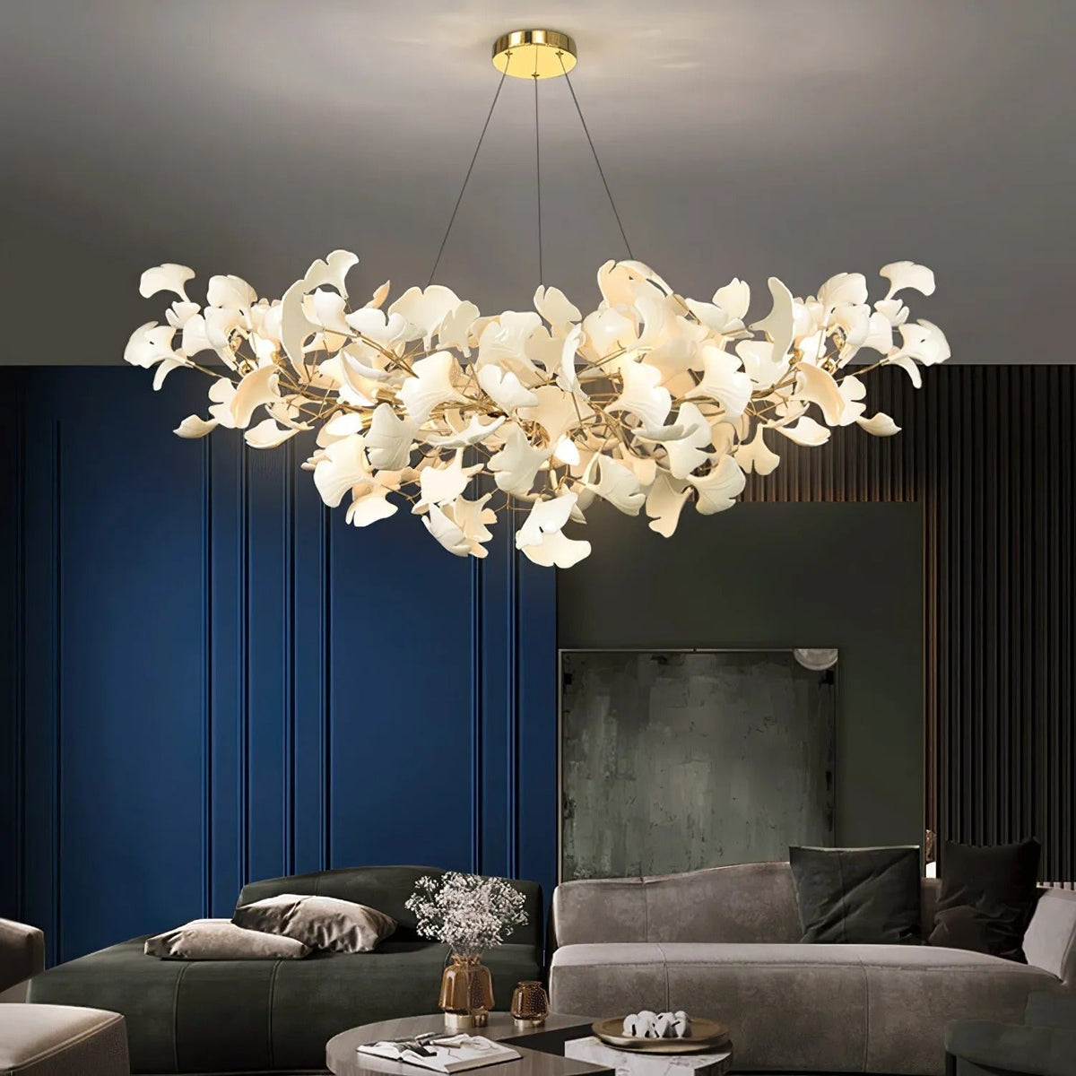 Keramik-Pendelleuchte U-Form Gold Nickel Wohnzimmer Esszimmer Schlafzimmer Deckenbeleuchtung Modernes Design | Sansoti