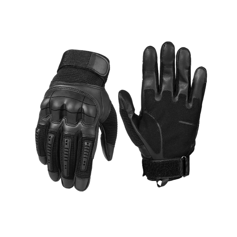 Tactiele Werkhandschoenen met Versterkte Knokkels Volledige Vingers Heavy Duty Bescherming voor Outdoor | Sansoti
