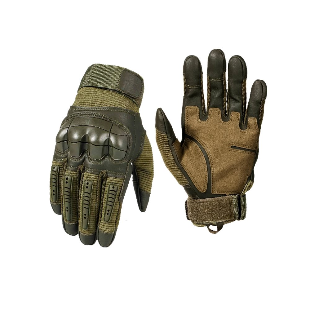 Tactiele Werkhandschoenen met Versterkte Knokkels Volledige Vingers Heavy Duty Bescherming voor Outdoor | Sansoti