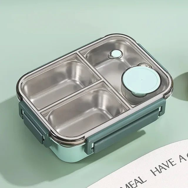 Thermische Lunchbox 500ml Dubbelwandig Lekvrij Roestvrijstaal Voedselcontainer Voor Werk School Onderweg | Sansoti