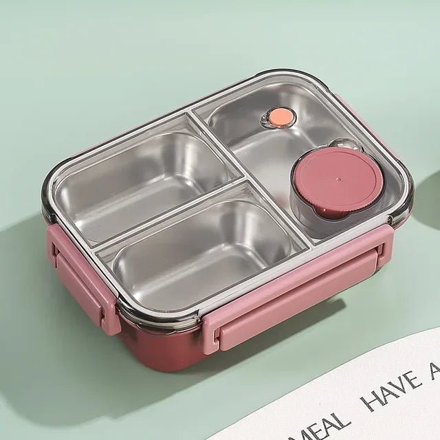 Thermische Lunchbox 500ml Dubbelwandig Lekvrij Roestvrijstaal Voedselcontainer Voor Werk School Onderweg | Sansoti