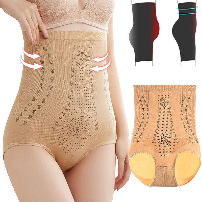Corrigerend Ondergoed Dames Hoge Taille Katoen Voering Shapewear Body Shaper Comfortabel Onzichtbaar | Sansoti