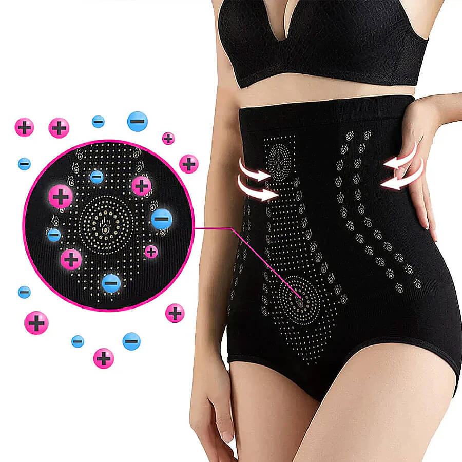 Corrigerend Ondergoed Dames Hoge Taille Katoen Voering Shapewear Body Shaper Comfortabel Onzichtbaar | Sansoti