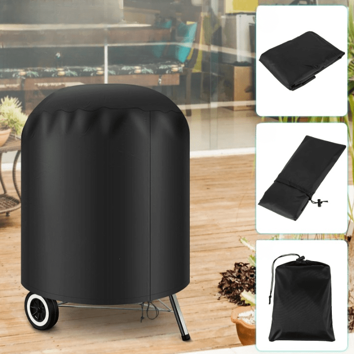 BBQ Hoes Waterdicht UV Bestendig Oxford Zwart Universeel | Sansoti