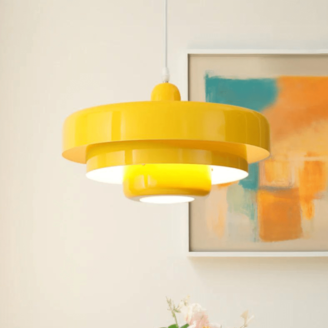 Metalen LED Hanglamp Vintage Bauhaus Stijl Meerdere Kleuren Eetkamer Keuken Woonkamer Design 110-240V | Sansoti