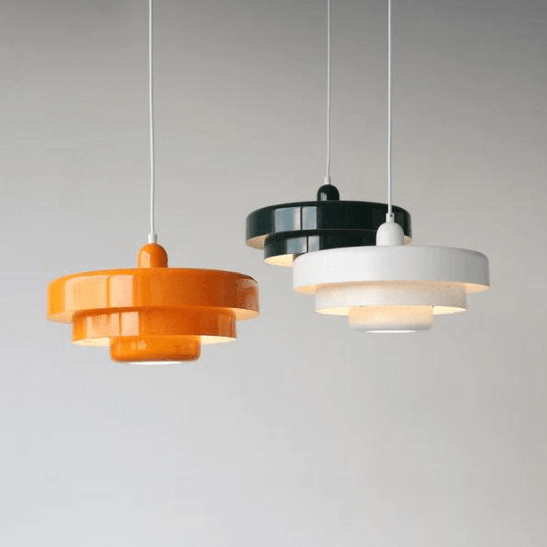 Metalen LED Hanglamp Vintage Bauhaus Stijl Meerdere Kleuren Eetkamer Keuken Woonkamer Design 110-240V | Sansoti
