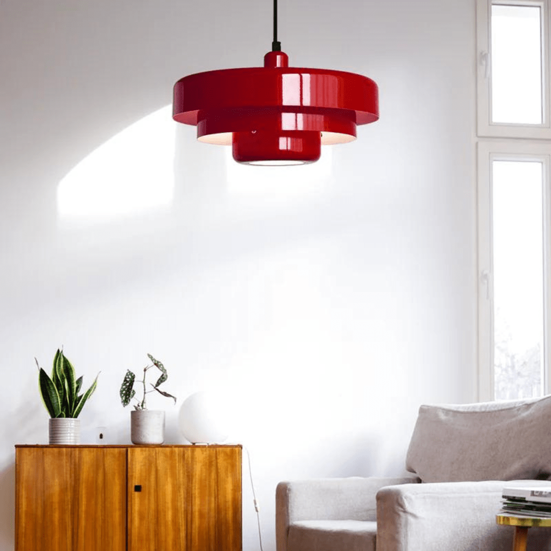 Metalen LED Hanglamp Vintage Bauhaus Stijl Meerdere Kleuren Eetkamer Keuken Woonkamer Design 110-240V | Sansoti