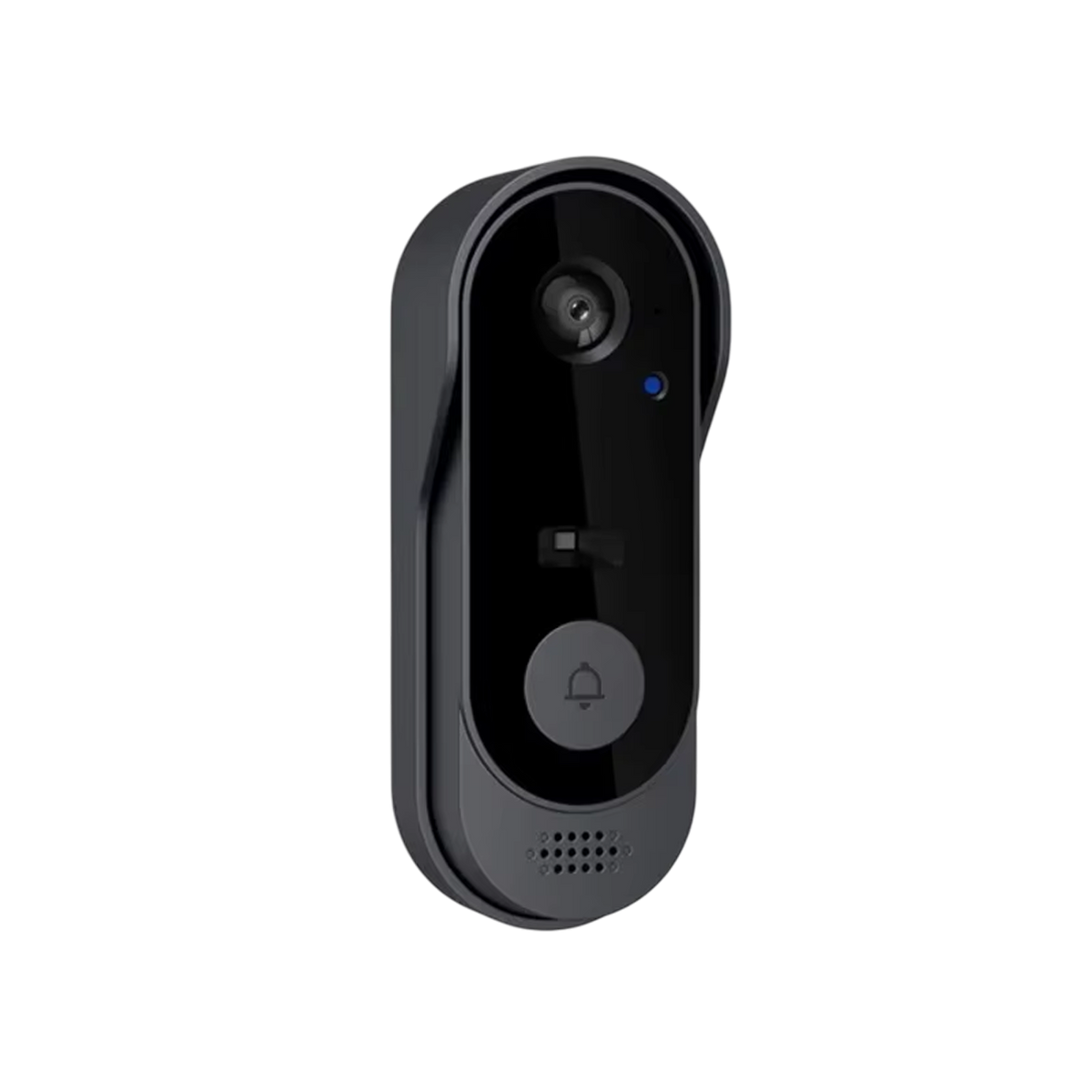 Sonnette connectée sans fil avec caméra HD, vision nocturne, audio bidirectionnel, étanche et résistante aux intempéries, sécurité | Sansoti