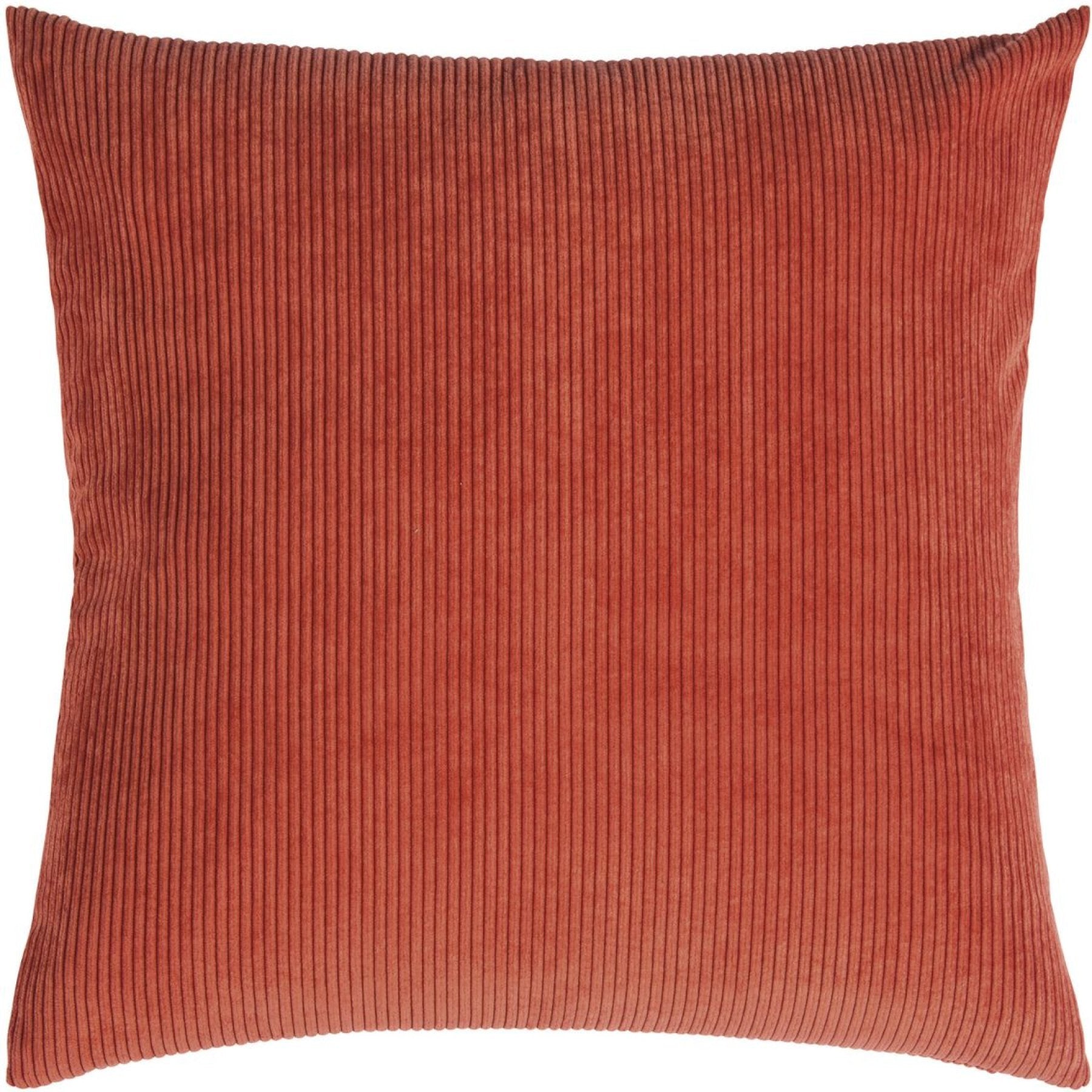 Kussenhoes met Corduroy Look - Zachte Ribfluweel Textuur - Scandinavisch Woonaccent - Vierkante Hoes voor Bank en Stoel | Sansoti