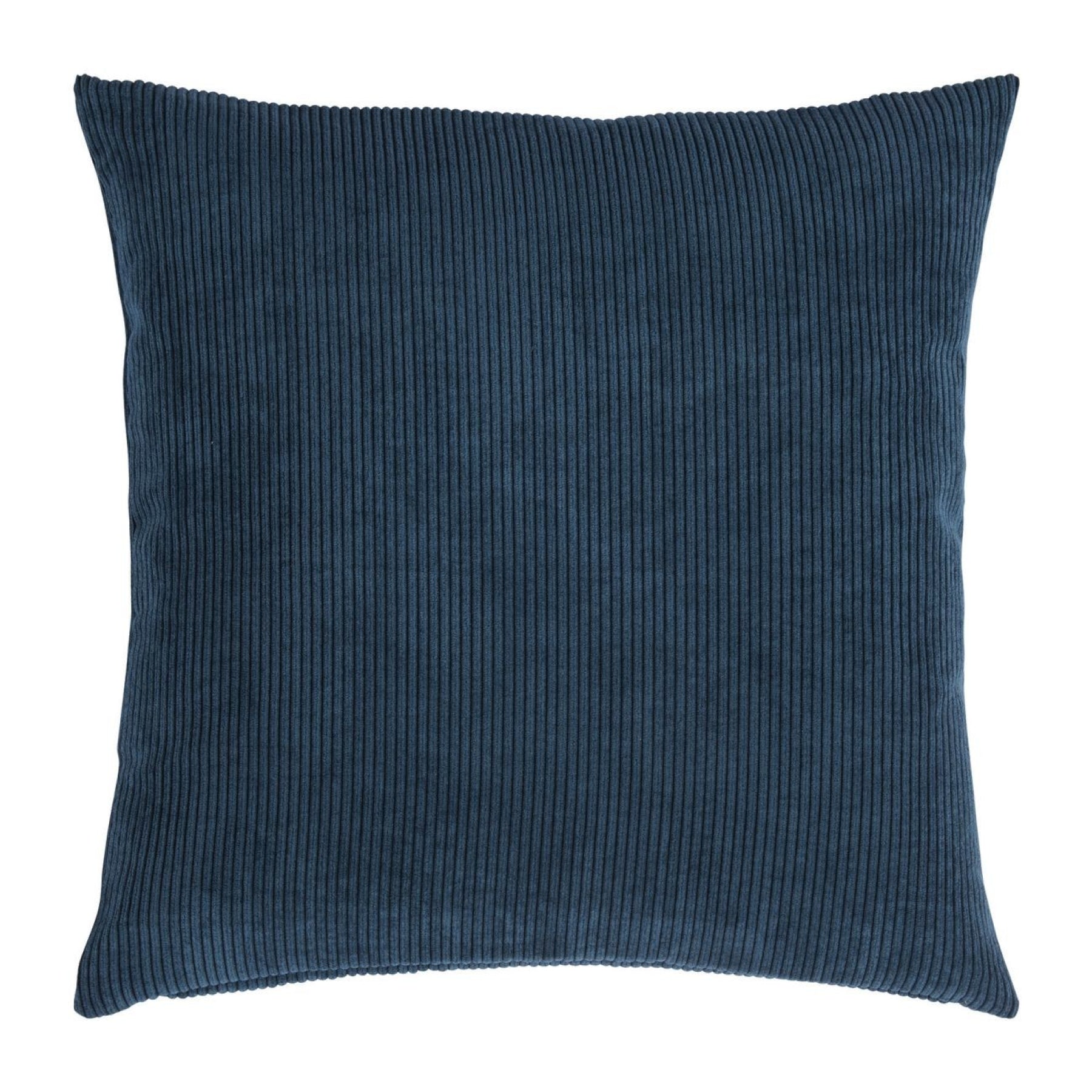 Kussenhoes met Corduroy Look - Zachte Ribfluweel Textuur - Scandinavisch Woonaccent - Vierkante Hoes voor Bank en Stoel | Sansoti