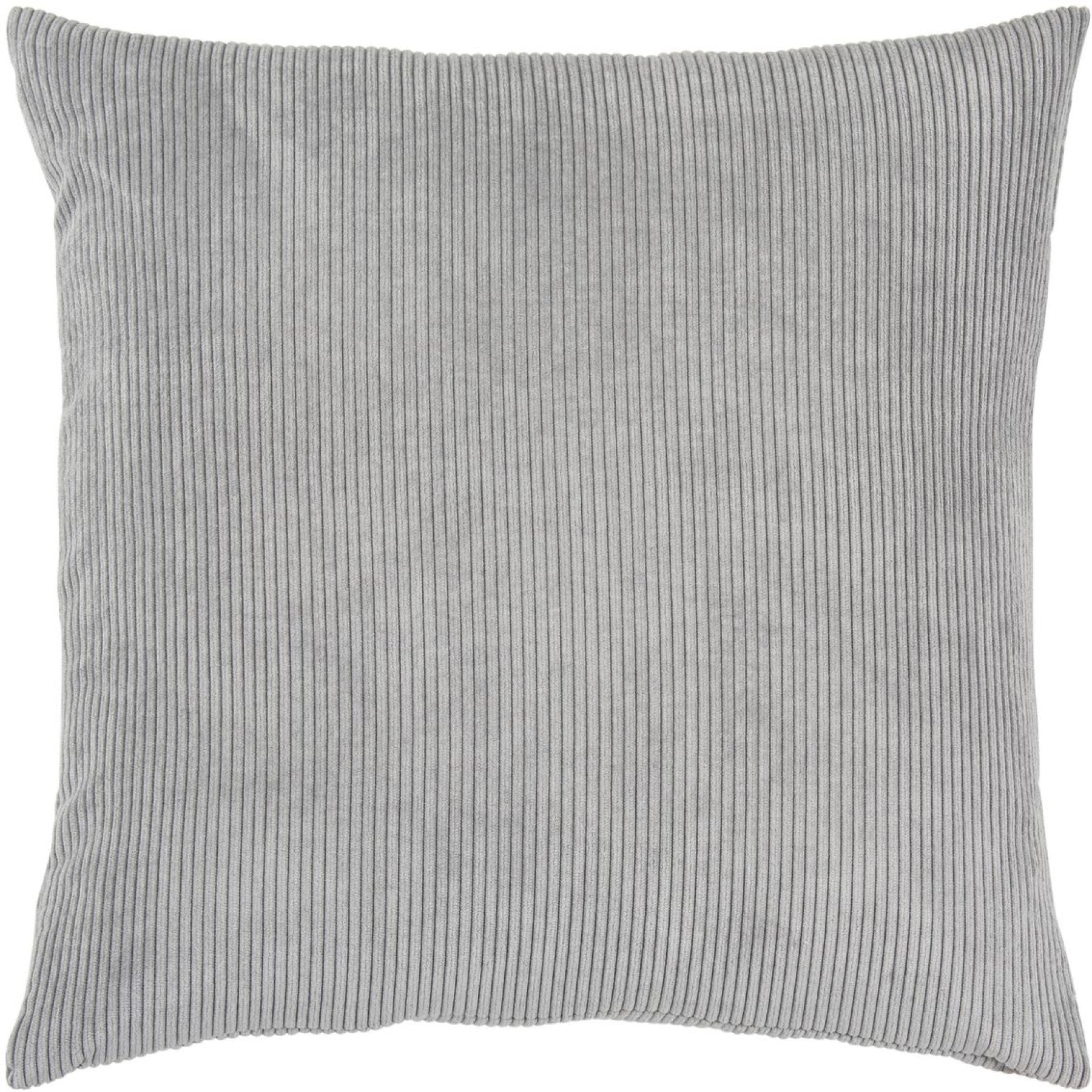 Kussenhoes met Corduroy Look - Zachte Ribfluweel Textuur - Scandinavisch Woonaccent - Vierkante Hoes voor Bank en Stoel | Sansoti