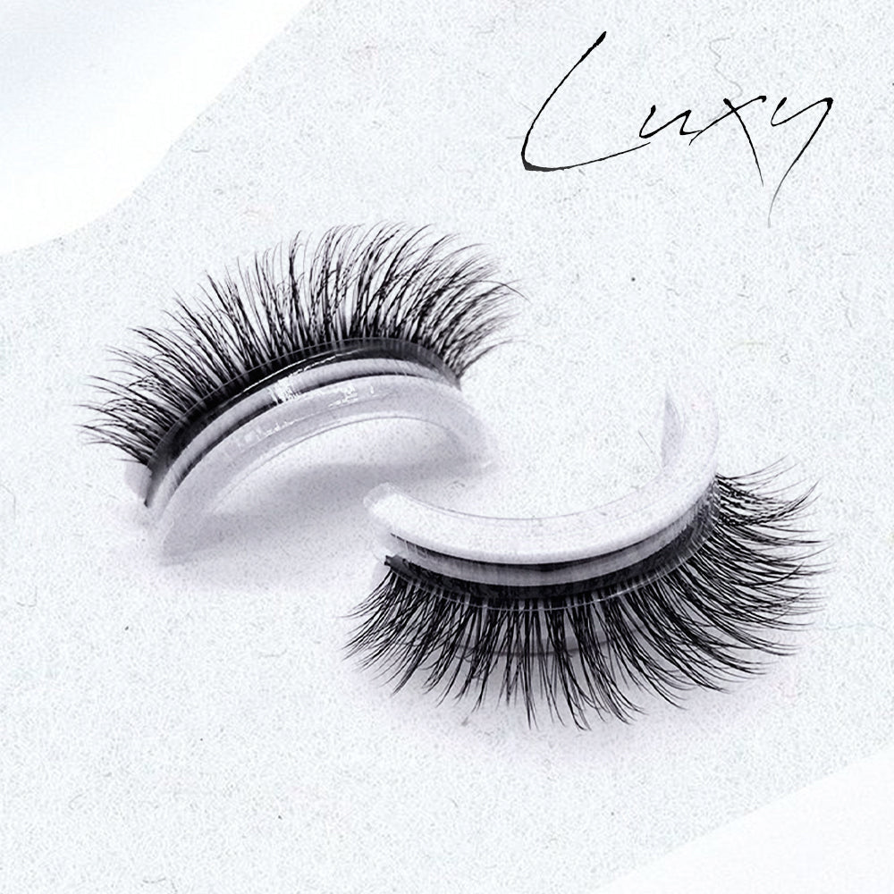 Reusable Self-Adhesive False Eyelashes Water-Resistant Natural Look without Glue Fake Eyelashes Eye Makeup | Sansoti