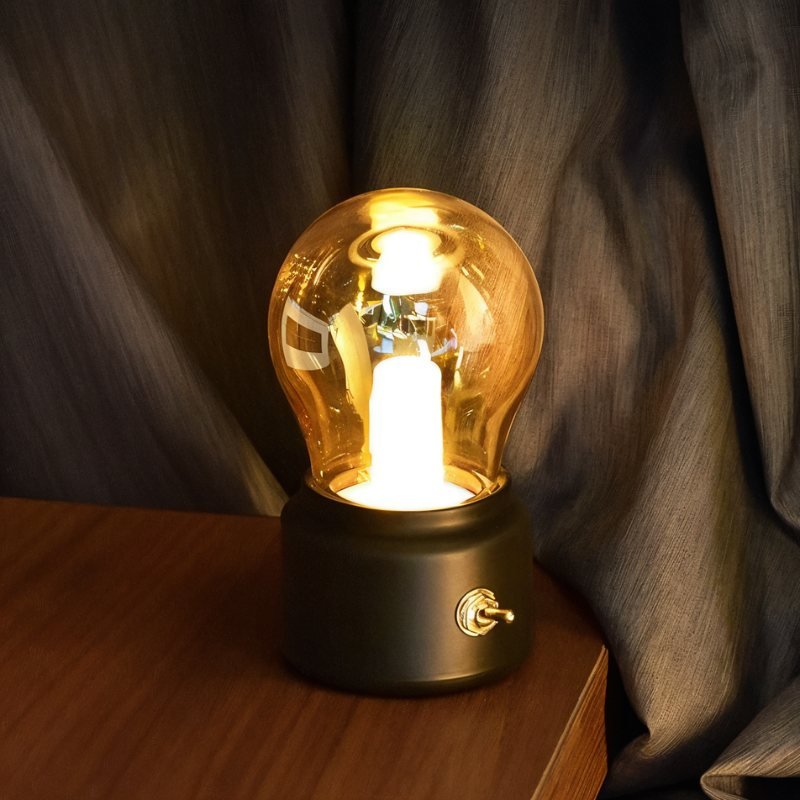 Lampe de table vintage avec recharge USB et lumière chaude et chaleureuse | Restfield