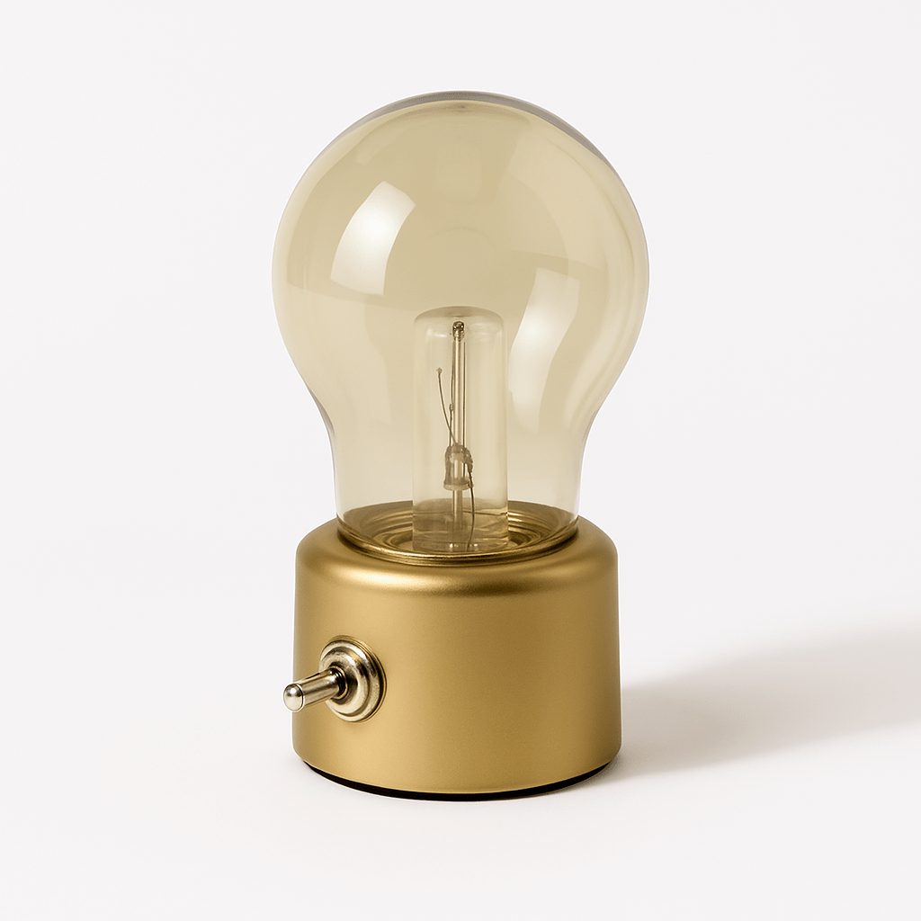 Lampe de table vintage avec recharge USB et lumière chaude et chaleureuse | Restfield